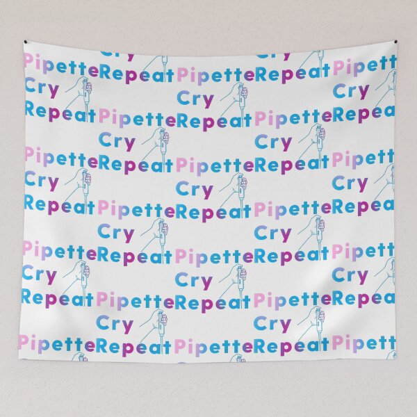 Item preview, Pcr Pipette Cry Repeat designed and sold by giffywallss.