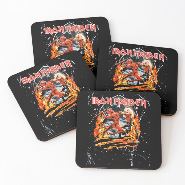 Item preview,  I.R.O.N Mai.Den Rock Band Square Life designed and sold by LeonBoucher47.