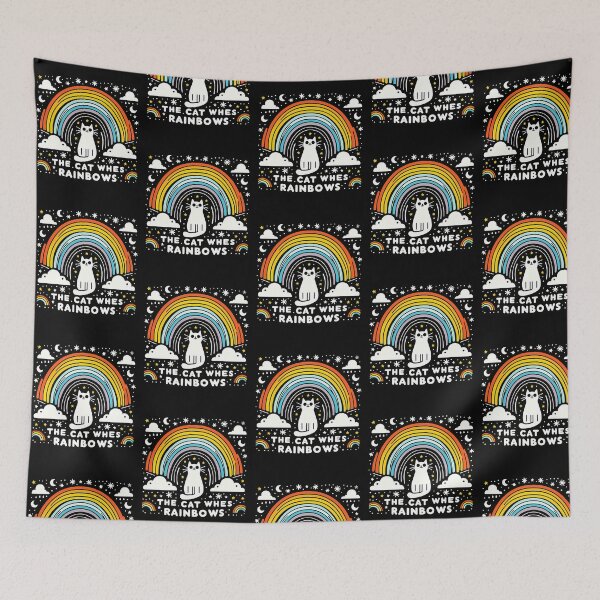 Item preview, Cats Who Love Rainbows designed and sold by DesignMustangd.