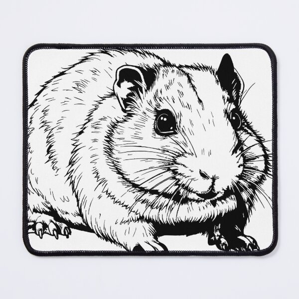 Item preview, Funny Cute Hamster Social Anxiety Meme designed and sold by Litely.