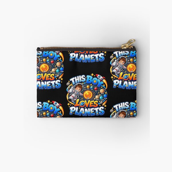 Item preview, This Boy Loves Planets Space System Lover Retro Solar designed and sold by Genius Geek.