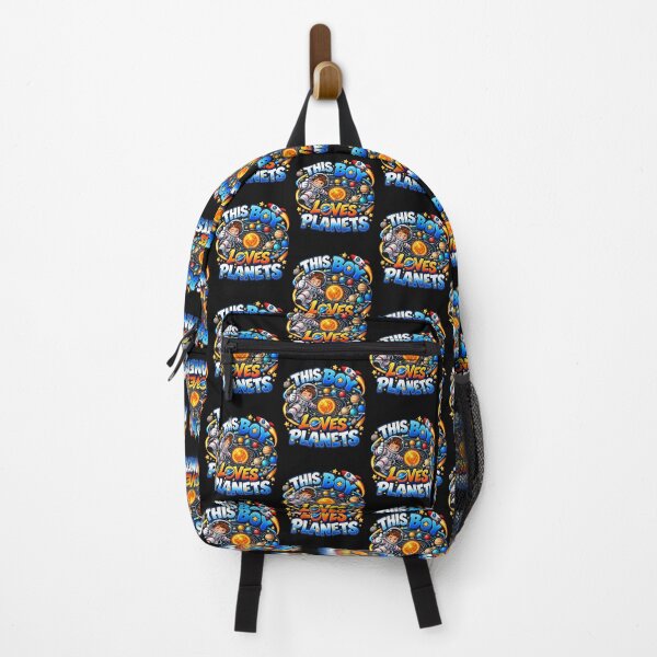 Item preview, This Boy Loves Planets Space System Lover Retro Solar designed and sold by Genius Geek.