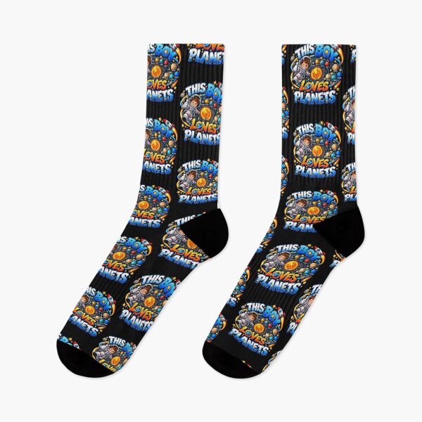 Item preview, This Boy Loves Planets Space System Lover Retro Solar designed and sold by Genius Geek.