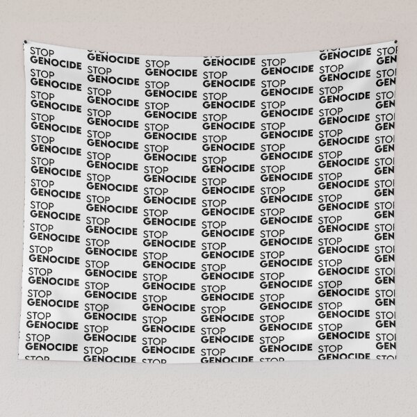 Item preview, Stop Genocide designed and sold by the-craft-shop.