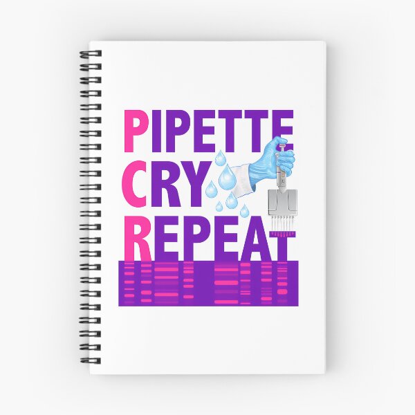 Item preview, Pcr Pipette Cry Repeat Funny Design For Dna Biotechnology Lab Scientist designed and sold by giffywallss.