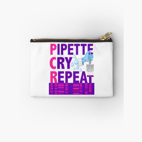 Item preview, Pcr Pipette Cry Repeat Funny Design For Dna Biotechnology Lab Scientist designed and sold by giffywallss.