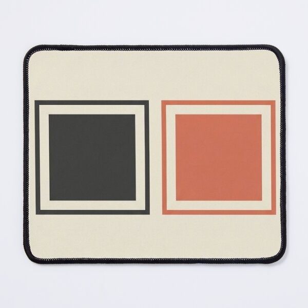 Item preview, Framed Square Duo | Minimalist Neutral Geometric Print designed and sold by Zaramodo.