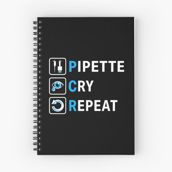 Item preview, Pcr Pipette Cry Repeat Funny Design For Dna Biotechnology Lab Scientists designed and sold by giffywallss.