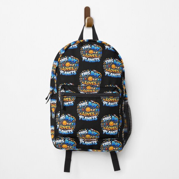 Item preview, This Boy Loves Planets Space System Lover Retro Solar designed and sold by Genius Geek.