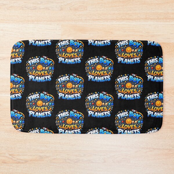 Item preview, This Boy Loves Planets Space System Lover Retro Solar designed and sold by Genius Geek.