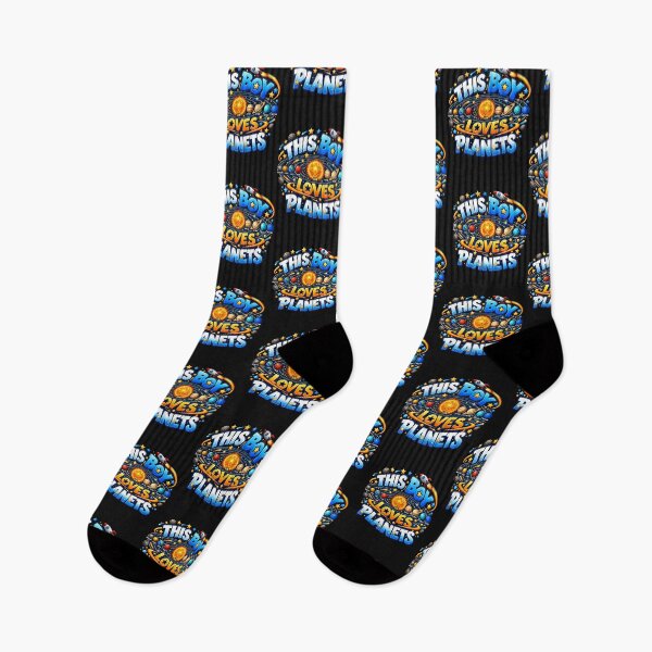 Item preview, This Boy Loves Planets Space System Lover Retro Solar designed and sold by Genius Geek.