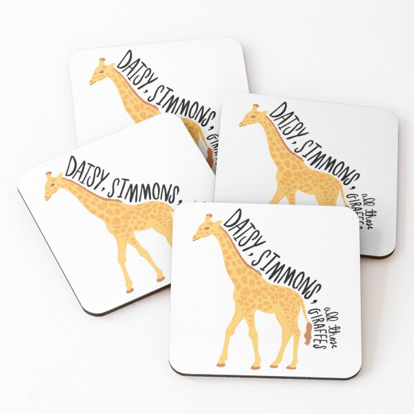 Item preview, Daisy Simmons All Those Giraffes Quote Aos designed and sold by AlySprout.