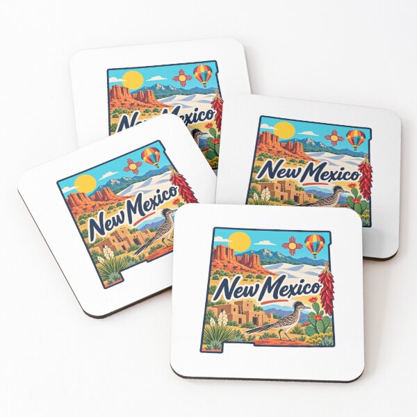 Item preview, New Mexico State Map designed and sold by Myra365Art.