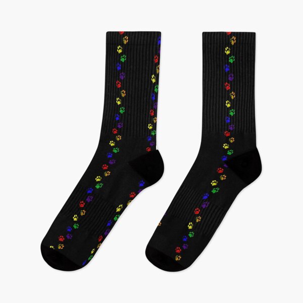 Item preview, Colourful Paw Faded Pattern designed and sold by DesignMustangd.
