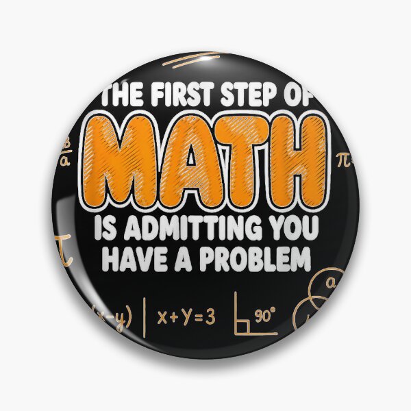 Item preview, The First Step of Math Rab is Admitting You Have A Problem  designed and sold by 68MadagascarZoo.