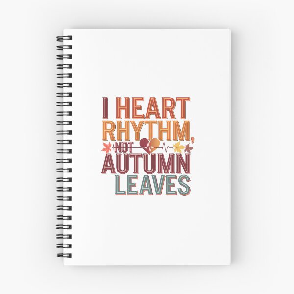 Item preview,  Telemetry Nurse I Heart Rhythm Not Autumn Leaves – Fall Cardiac Nursing designed and sold by CuteDesignables.