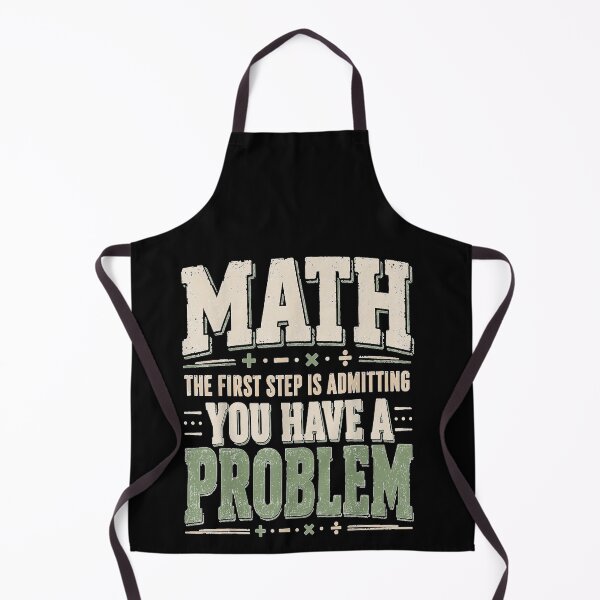 Item preview, Math The First Step is Admitting You Have A Problem designed and sold by 68MadagascarZoo.