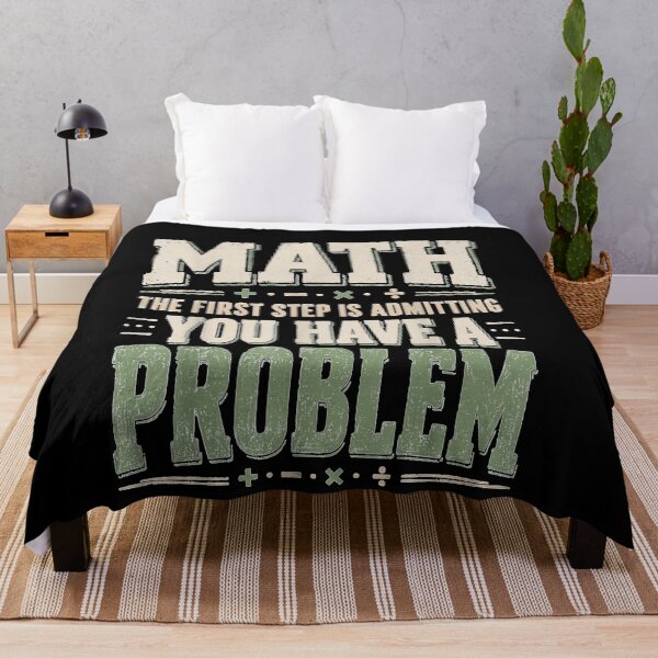 Item preview, Math The First Step is Admitting You Have A Problem designed and sold by 68MadagascarZoo.
