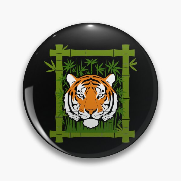 Item preview, Bamboo Framed Tiger designed and sold by HillC1985.