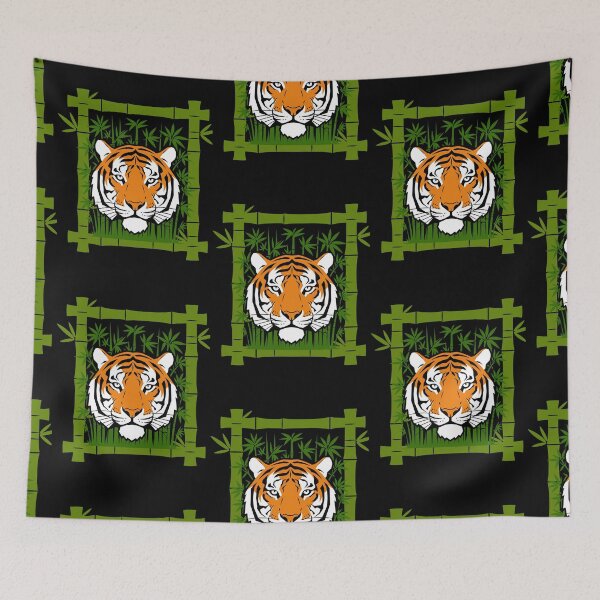 Item preview, Bamboo Framed Tiger designed and sold by HillC1985.