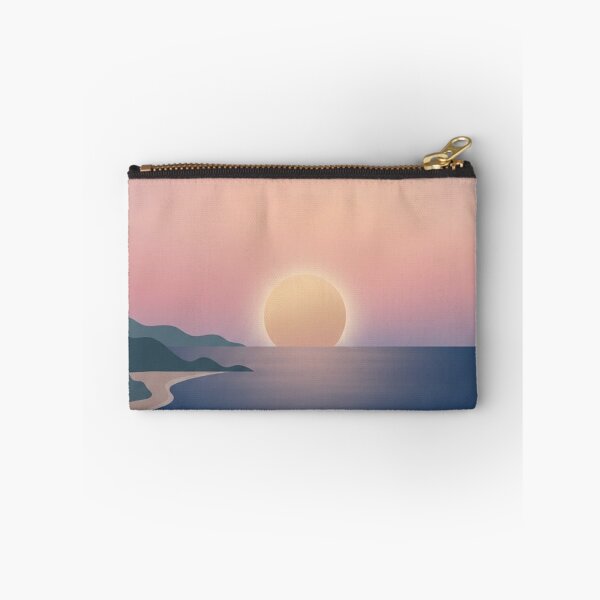 Item preview, Setting Sun Horizon Print | Minimalist Coastal Gradient designed and sold by Zaramodo.