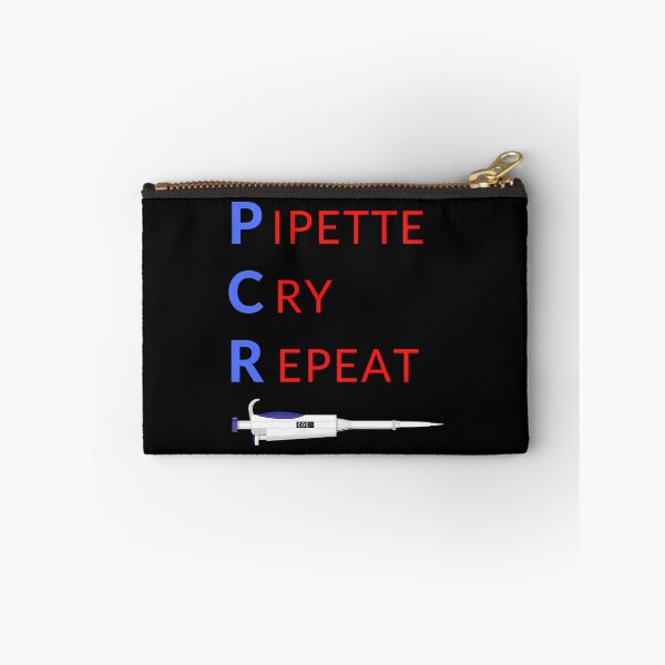 Item preview, Pcr Pipette Cry Repeat Funny Pipette  Microbiology Medical Laboratory Scientist designed and sold by giffywallss.