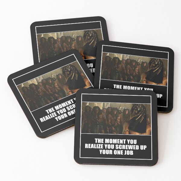 Item preview, The Moment you realize you screwed up your one job, Meme designed and sold by 4gottenlore.