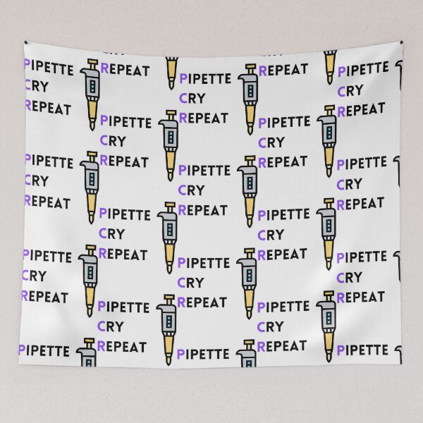 Item preview, Pcr Pipette Cry Repeat designed and sold by giffywallss.