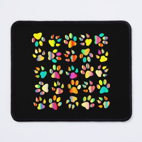 Item preview, Cute Colourful Animal Footprint Pattern designed and sold by DesignMustangd.