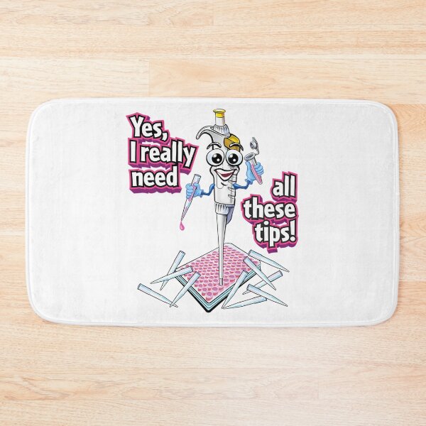 Item preview, Pcr Pipette Funny Cute Science Cartoon - Yes I Really Need All These Tips designed and sold by giffywallss.
