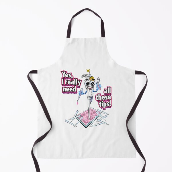 Item preview, Pcr Pipette Funny Cute Science Cartoon - Yes I Really Need All These Tips designed and sold by giffywallss.