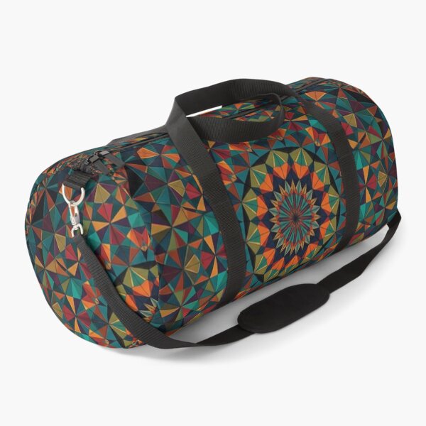 Item preview, Symmetrical Kaleidoscopic Triangles in Vibrant Geometric Harmony designed and sold by Solomon-Ent-144.