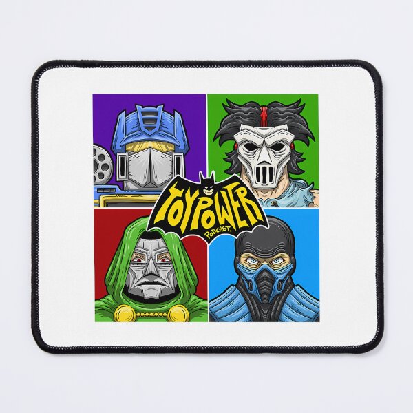 Item preview, Toy Power Podcast - 10Yr Anniversary Logo - Art Creation By Sadc_Theclown Ch - (Variant Yellow S.Wave Visor) designed and sold by Mythimorph.