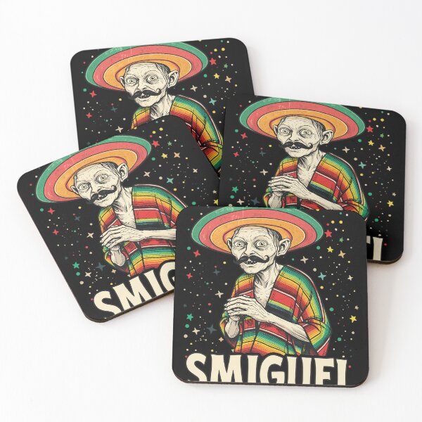 Item preview, Smiguel Sombrero Fiesta Character Illustration designed and sold by Priscillardman.