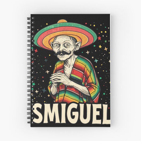 Item preview, Smiguel Sombrero Fiesta Character Illustration designed and sold by Priscillardman.