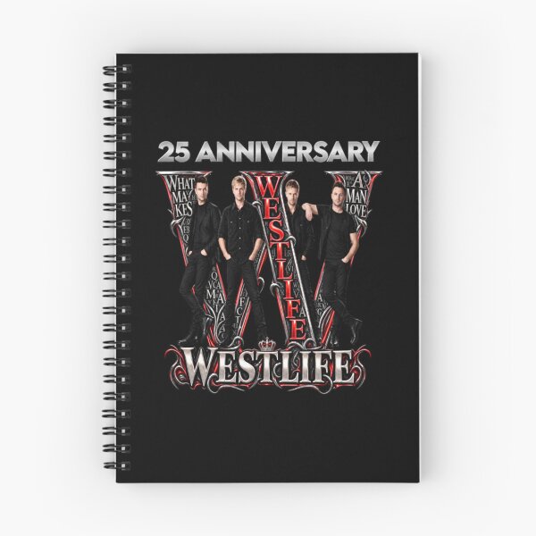Artikelvorschau, Westlife 25 – Die Jubiläumswelttournee 2026 entworfen und verkauft von Raileymouse.