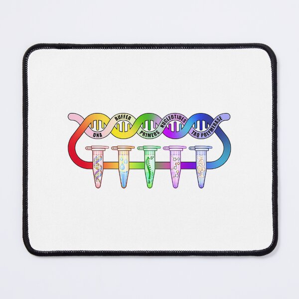 Item preview, Pcr Polymerase Chain Reaction Process Steps Components Pipette Tubes Biology Science designed and sold by giffywallss.