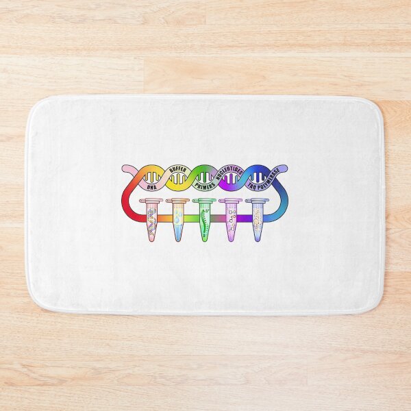 Item preview, Pcr Polymerase Chain Reaction Process Steps Components Pipette Tubes Biology Science designed and sold by giffywallss.