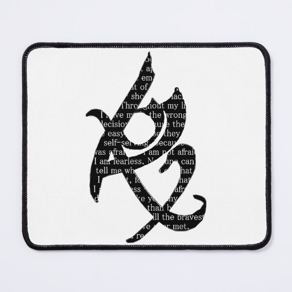Item preview, The Mortal Instruments - Word Filled Fearless Rune designed and sold by TeeBTees.