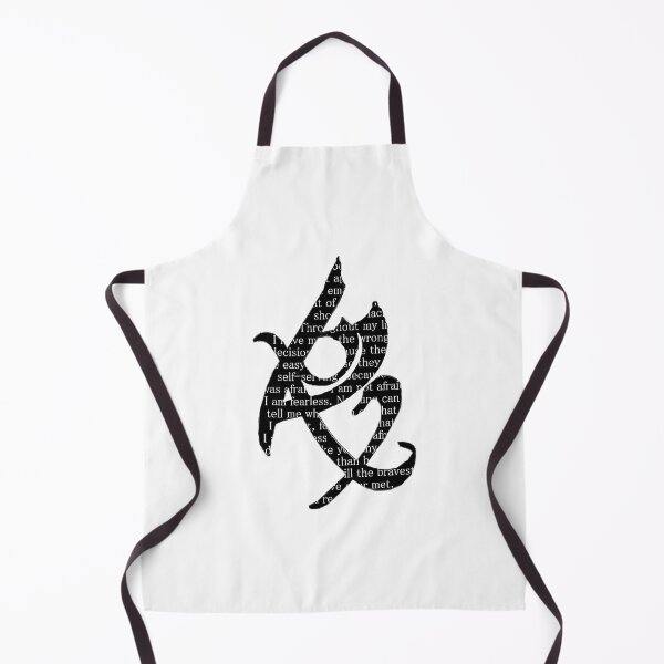 Item preview, The Mortal Instruments - Word Filled Fearless Rune designed and sold by TeeBTees.