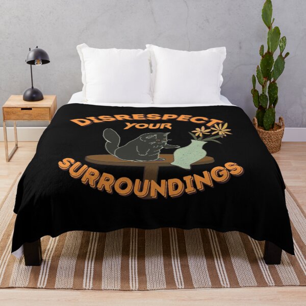 Item preview, Disrespect Your Surroundings Cat Mischief Art designed and sold by Priscillardman.