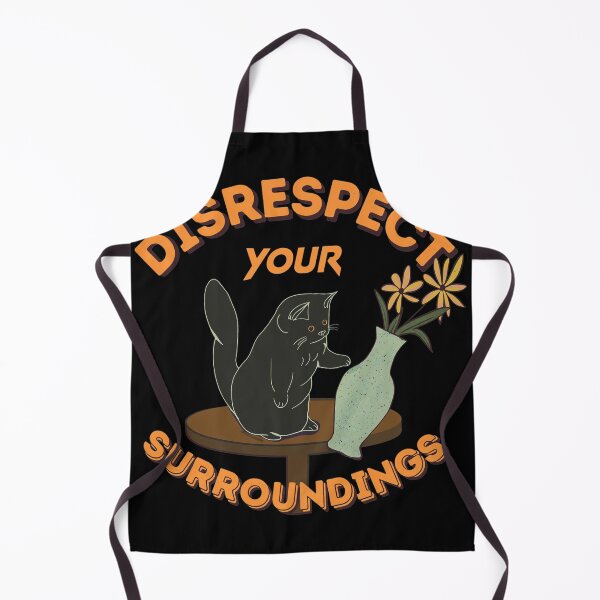 Item preview, Disrespect Your Surroundings Cat Mischief Art designed and sold by Priscillardman.