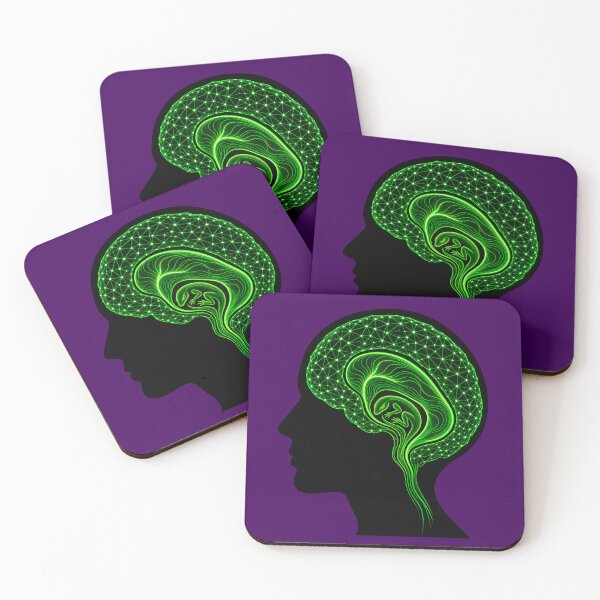 Item preview, Triune Brain Metaphor Corporate Psychology Lizard Brain Neon Art designed and sold by PERSPECTIVERED.