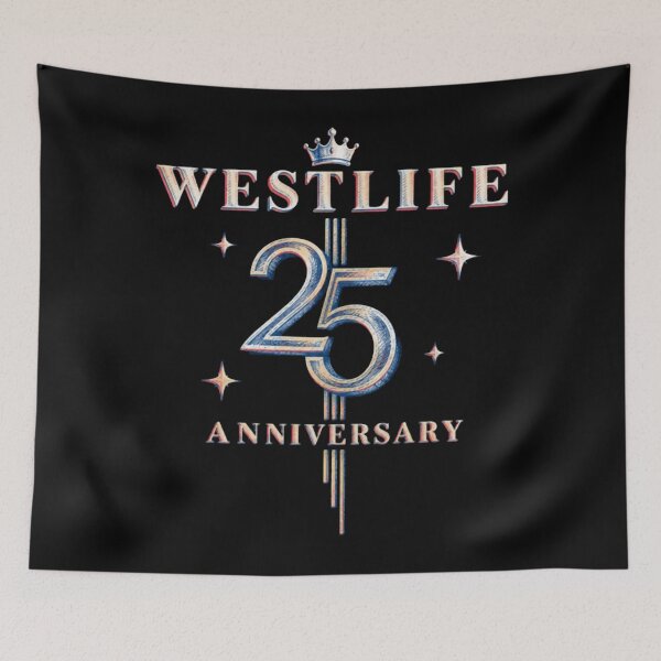 Item preview, Westlife 25, Westlife 25th Anniversary World Tour Concert, 2026 World Tour, Westlife Fan designed and sold by Raileymouse.