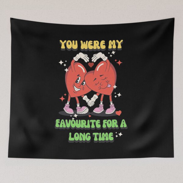 Item preview, Retro Heart "You Were My Favourite"  Art designed and sold by Priscillardman.