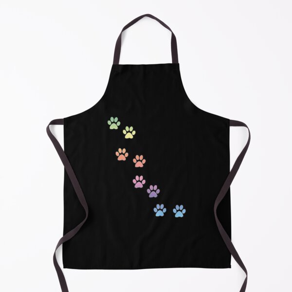 Item preview, Paw Prints Pastel Colors - Rainbow designed and sold by DesignMustangd.