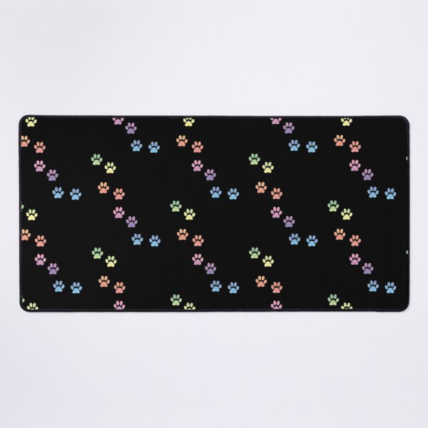 Item preview, Paw Prints Pastel Colors - Rainbow designed and sold by DesignMustangd.