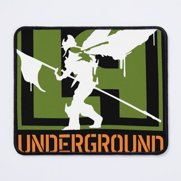 Item preview, Underground Winged Creature Flag Emblem s designed and sold by Priscillardman.