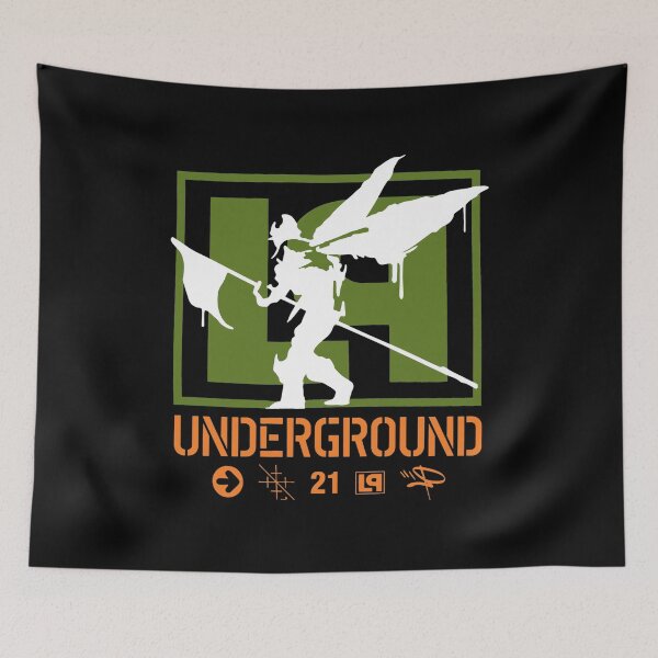 Item preview, Underground Winged Creature Flag Emblem s designed and sold by Priscillardman.