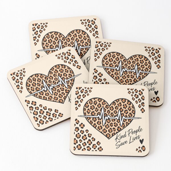 Item preview, Manta decorativa con estampado de leopardo, corazón y ECG para el cuidado de la salud. designed and sold by ClinicalHubs.